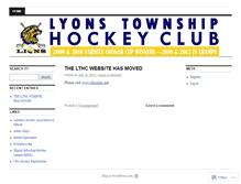 Tablet Screenshot of lthockey.wordpress.com