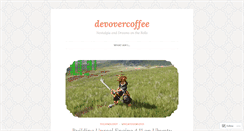 Desktop Screenshot of devovercoffee.wordpress.com