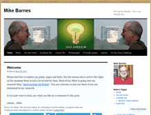 Tablet Screenshot of mikebarnes50.wordpress.com