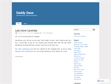 Tablet Screenshot of daddaze.wordpress.com