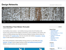 Tablet Screenshot of designnetworks.wordpress.com