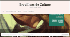 Desktop Screenshot of brouillonsdeculture.wordpress.com