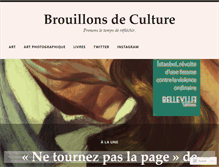 Tablet Screenshot of brouillonsdeculture.wordpress.com