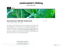 Tablet Screenshot of jasbirsolanki.wordpress.com