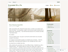 Tablet Screenshot of etaya.wordpress.com