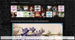 Desktop Screenshot of inthemomentphoto.wordpress.com