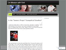 Tablet Screenshot of onmissionwithgod.wordpress.com