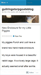 Mobile Screenshot of gullringstorpgoatsblog.wordpress.com