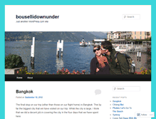 Tablet Screenshot of bousellidownunder.wordpress.com