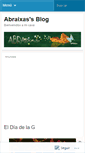Mobile Screenshot of abraixas.wordpress.com