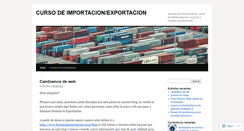 Desktop Screenshot of comercioexterior7.wordpress.com