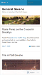 Mobile Screenshot of generalgreene.wordpress.com