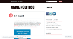 Desktop Screenshot of naivepolitico.wordpress.com