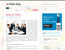 Tablet Screenshot of cihm26.wordpress.com