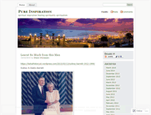 Tablet Screenshot of inspiration9.wordpress.com