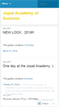 Mobile Screenshot of jopatacademy.wordpress.com