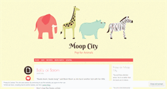 Desktop Screenshot of moopcity.wordpress.com