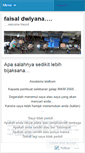 Mobile Screenshot of dwiyanafaisal.wordpress.com