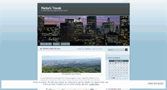 Desktop Screenshot of marleestravels.wordpress.com