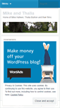 Mobile Screenshot of mikeandthalia.wordpress.com