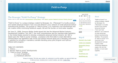 Desktop Screenshot of fieldtopump.wordpress.com