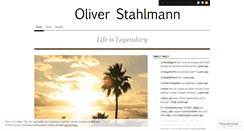 Desktop Screenshot of ostahlmann.wordpress.com