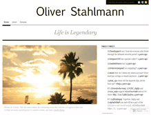 Tablet Screenshot of ostahlmann.wordpress.com