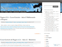 Tablet Screenshot of nagiosnapratica.wordpress.com