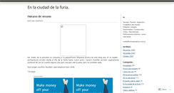 Desktop Screenshot of ciudadfuriosa.wordpress.com