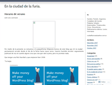 Tablet Screenshot of ciudadfuriosa.wordpress.com