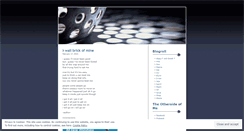 Desktop Screenshot of onetouchtoomany.wordpress.com