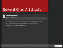 Tablet Screenshot of edwardart.wordpress.com