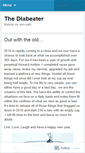 Mobile Screenshot of diabeater.wordpress.com