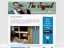 Tablet Screenshot of jayjackadoption.wordpress.com