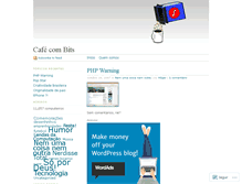 Tablet Screenshot of cafecombits.wordpress.com