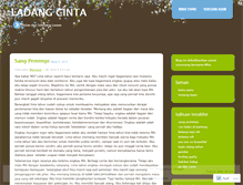 Tablet Screenshot of ladangcinta.wordpress.com