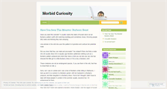 Desktop Screenshot of mcuriosity.wordpress.com