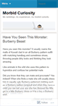 Mobile Screenshot of mcuriosity.wordpress.com