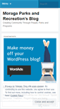 Mobile Screenshot of moragaparksandrecreation.wordpress.com