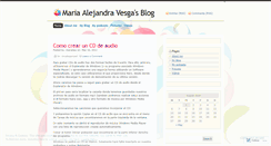 Desktop Screenshot of marialeju.wordpress.com