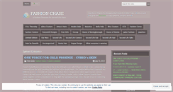 Desktop Screenshot of fashionchase.wordpress.com