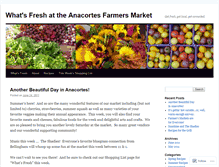 Tablet Screenshot of anacortesfarmersmarket.wordpress.com