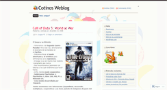Desktop Screenshot of cotinoes.wordpress.com