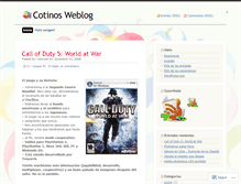Tablet Screenshot of cotinoes.wordpress.com