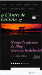 Mobile Screenshot of antredeluciole.wordpress.com