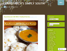 Tablet Screenshot of cornstarch.wordpress.com