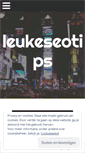 Mobile Screenshot of leukeseotips.wordpress.com