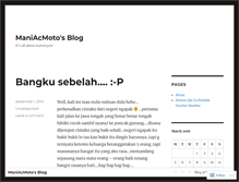 Tablet Screenshot of bimo92.wordpress.com