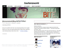 Tablet Screenshot of gasfamzworld.wordpress.com