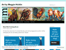 Tablet Screenshot of megginhicklin.wordpress.com